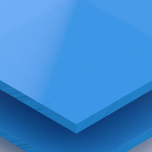 Plexiglas Blu Opal