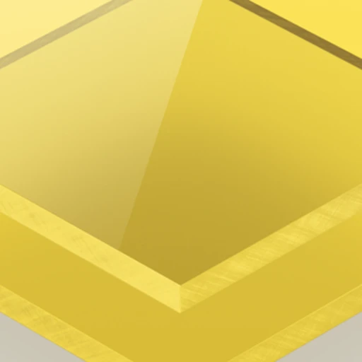 Plexiglas Giallo Trasparente