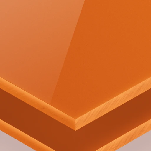 Plexiglas Arancione
