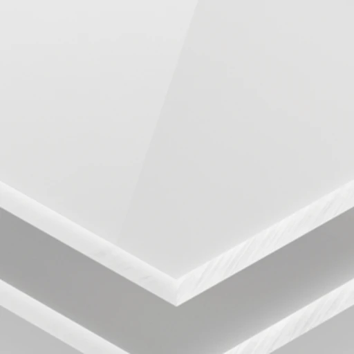 Plexiglas Bianco Sanitario