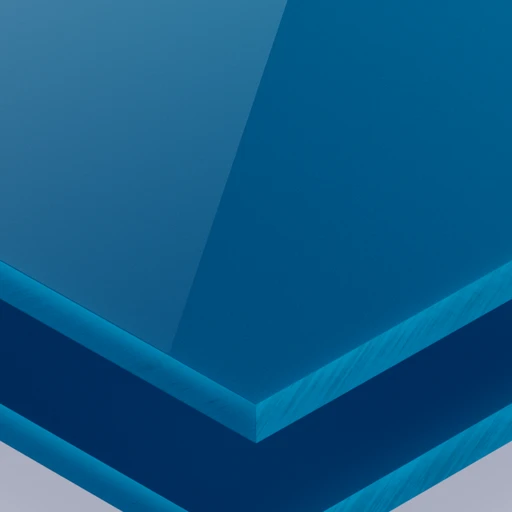 Plexiglas Blu Traffico
