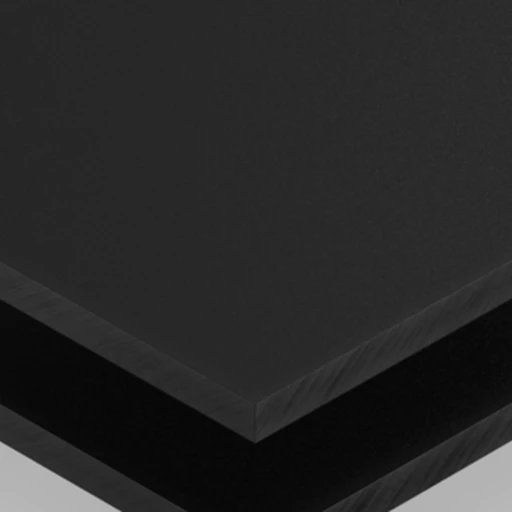 Plexiglas Nero Ghiacciato