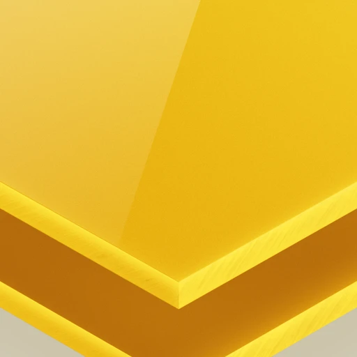 Plexiglas Giallo Traffico