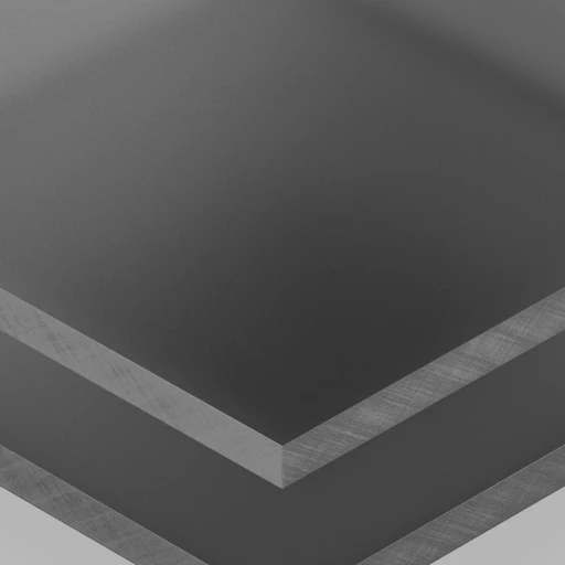 Plexiglas Grigio Fumé