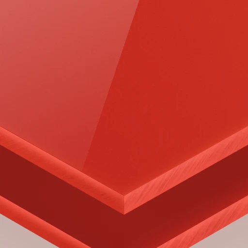 Plexiglas Rosso Traffico