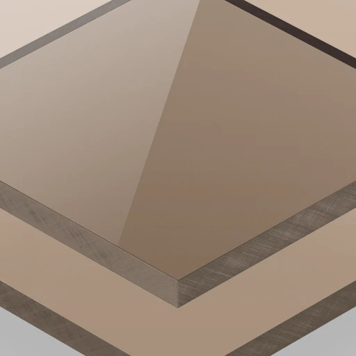 Plexiglas Marrone Trasparente