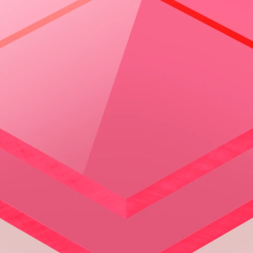 Plexiglas Rosso Fluorescente