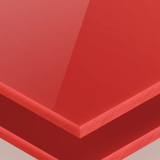 Plexiglas Rosso Opal