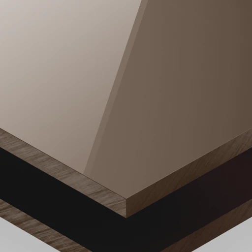 Plexiglas Bronzo Specchio