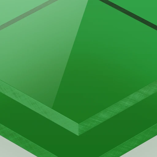 Plexiglas Verde Trasparente